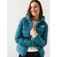 The North Face Womens Aconcagua 3 Hooded Jacket- Blue