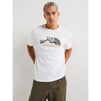The North Face Men'S Mountain Line T-Shirt - White