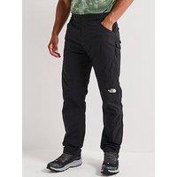 The North Face Mens Winter Exploration Regular Tapered Cargo Pants - Black