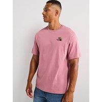 The North Face Unisex Flower Dome Relaxed Short Sleeve T-Shirt - Pink