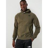 The North Face Men'S Raglan Box Nse Edge Of Light Infill Hoodie - Brown