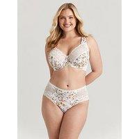 Miss Mary Of Sweden Fauna Floral Underwired Bra - Champagne