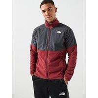 The North Face Men'S Glacier Heavyweight Full Zip Jacket - Red