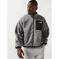 The North Face Mens Yumiori Reversible Fleece Jacket - Grey