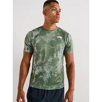 The North Face Men'S 24/7 S/S Tee Reg Print - Khaki