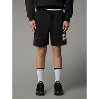 The North Face Men'S Box Nse Regular Short - Black/White