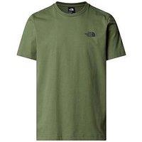 The North Face Men'S Mountain Sketch T-Shirt - Khaki