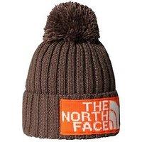 The North Face Unisex Heritage Ski Tuke Beanie Hat - Brown