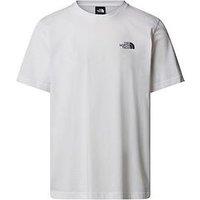 The North Face Men'S S/S Vertical Logo Tee - White