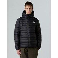The North Face Mens Classic Down Hooded Jacket - Black