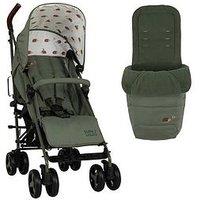 Cosatto Supa 3 Stroller With Footmuff (0-25Kg) - Hoglet