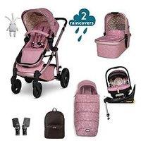 Cosatto Wow 3 Everything Travel System Bundle Adac Isize Car Seat - Camille