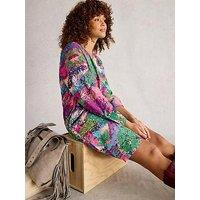 White Stuff Cerys Cocoon Dress - Multi