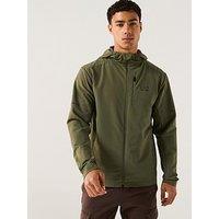 Ea7 Emporio Armani Ventus7 Technical Full Zip Hoodie - Green
