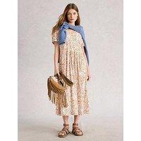 White Stuff Leah Jersey Dress - White