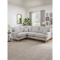 Very Home Bay Stripe Lh Double Arm Corner Group