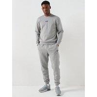 Ea7 Emporio Armani Core Id Crew Sweat Tracksuit - Grey