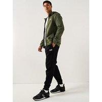 Ea7 Emporio Armani Train Core Id Full Zip Hooded Tracksuit - Green