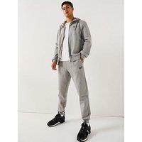Ea7 Emporio Armani Train Core Id Full Zip Hooded Tracksuit - Grey
