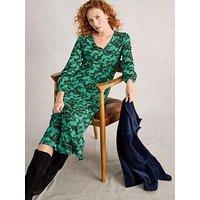 White Stuff Megan Jersey Dress - Green