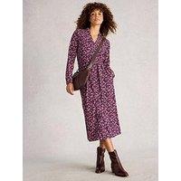 White Stuff Annie Jersey Shirt Dress - Pink