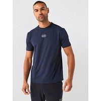 Ea7 Emporio Armani Tennis Pro Small Central Logo T-Shirt - Navy