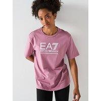 Ea7 Emporio Armani Short Sleeve T-Shirt - Pink