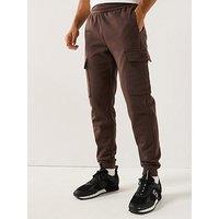 Ea7 Emporio Armani Core Id Cargo Trousers - Brown