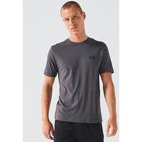 Ea7 Emporio Armani Core Id Crew Neck T-Shirt - Dark Grey
