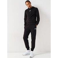 Ea7 Emporio Armani Ea7 Train Core Id Hooded Tracksuit - Black