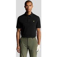 Lyle & Scott Golf Mens Tour Polo Shirt - Black