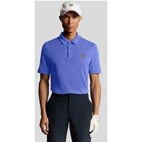 Lyle & Scott Golf Mens Tour Polo Shirt - Purple