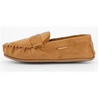 Jack & Jones Mark Moccasin Slipper - Brown