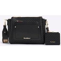 River Island 2674 Pocket Front Bag - Black
