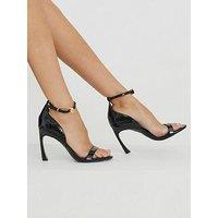 River Island Wide Banana Heel Sandal