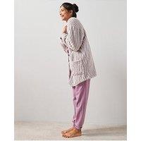 The Very Collection Textured Longline Cardigan - Pink