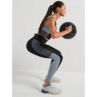 Under Armour Womens Training Meridian Colourblock Ankle Tights - Black