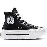 Converse Womens Chuck Taylor All Star Lift Double Stack High Top - Black