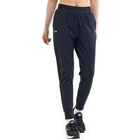 Under Armour Womens Training Rival High Rise Woven Pants - Black