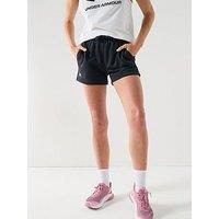 Under Armour Womens Training Rival Fleece Shorts - Black