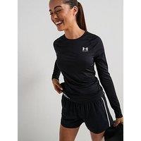 Under Armour Womens Training Heatgear Authentics Comp Long Sleeve Top - Black