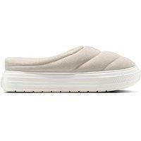 Converse Womens Chuck Taylor All Star Elements Mule Suede Slip-On - Beige