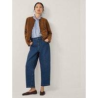 Monsoon Naya Suedette Jacket - Brown