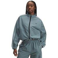 Under Armour Womens Training Rival Woven Jacket - Green