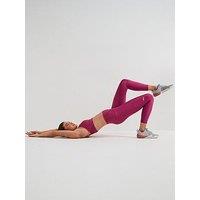 Under Armour Womens Training Tech High Ankle Tights - Burgundy
