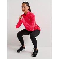 Under Armour Womens Training Tech Twist 1/2 Zip Top - Red