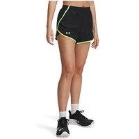 Under Armour Womens Running Fly By 3Inch Shorts - Black