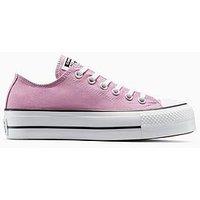 Converse Womens Chuck Taylor All Star Lift Platform Low Top - Pink