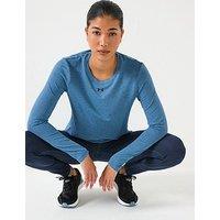 Under Armour Womens Training Vanish Seamless Loose Long Sleeve T-Shirt - Blue
