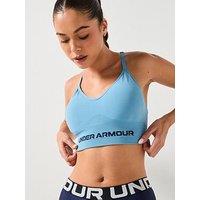 Under Armour Womens Training Vanish Seamless Light Support Sports Bra - Blue